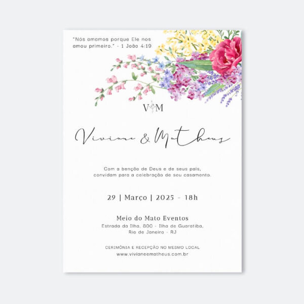 Convite Casamento - Imagem 3